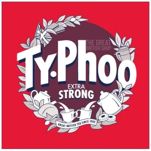 Typhoo Tea Extra Strong - 80 Tea Bags imported British grocery product available in Canada