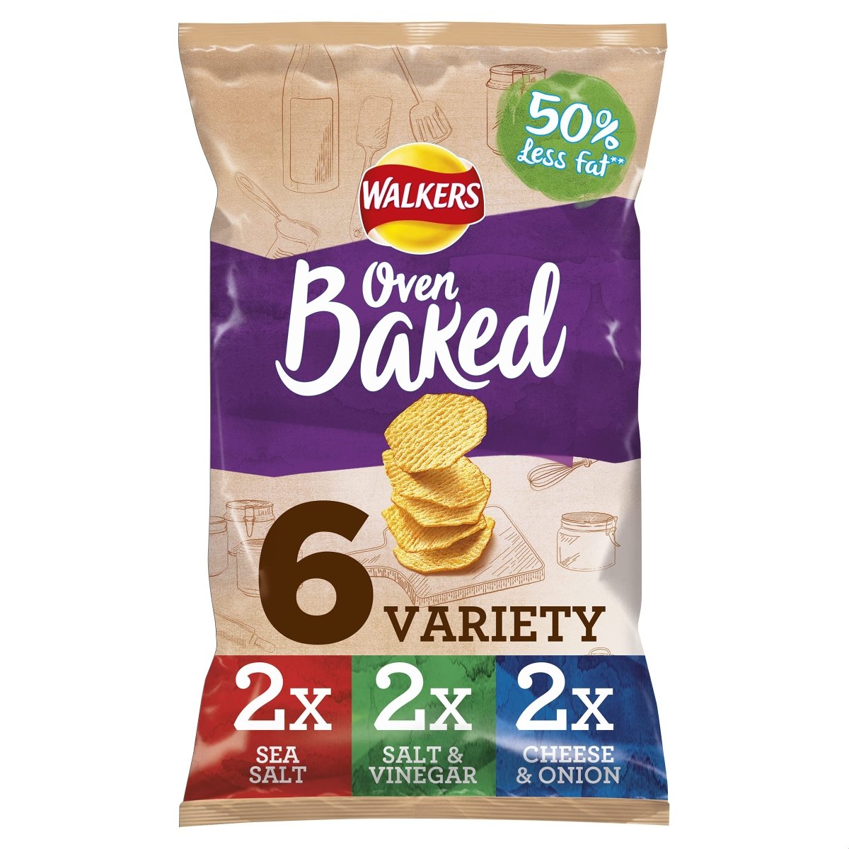 Walkers Baked Assorted - 6 Pack | British Store Online — The Great ...