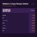 Walkers Crisps Ready Salted - 6 Pack imported British grocery product available in Canada