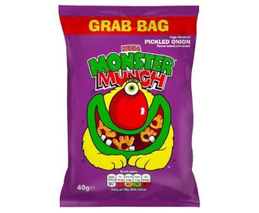 Walkers Monster Munch Pickled Onion - 40g | British Store Online | The Great British Shop