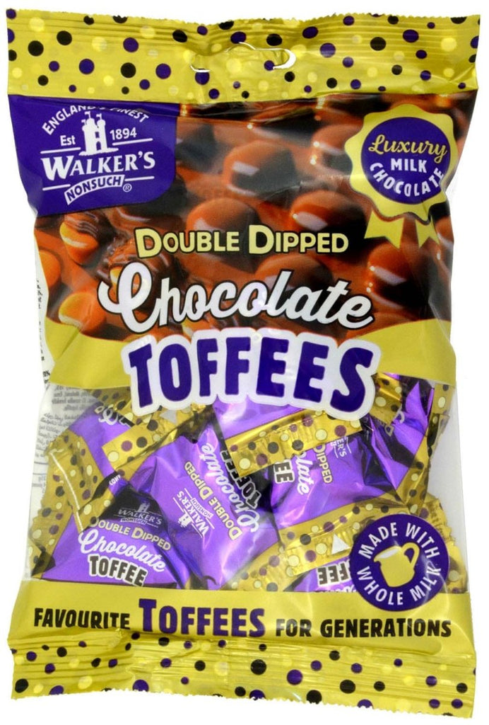 Walker's Double Dipped Chocolate Toffees-UK | New Candy