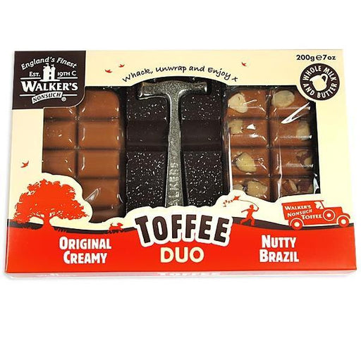 Walkers Nonsuch Toffee Duo With Hammer - 200g | British Store Online | The Great British Shop