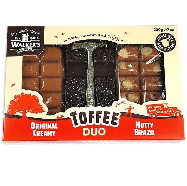 Walkers Nonsuch Toffee Duo With Hammer - 200g | British Store Online | The Great British Shop
