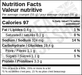 Warburtons Crumpets 6 Pack nutrition facts label (valeur nutritive): 97 calories per 55 g serving