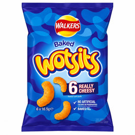 Wotsits - 6 Pack, front view of the product packaging
