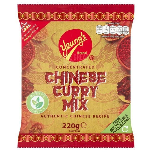 Yeung's Curry Mix - 220g imported British grocery product available in Canada