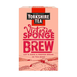 Yorkshire Tea Victoria Sponge Brew - 40 Bags imported British grocery product available in Canada