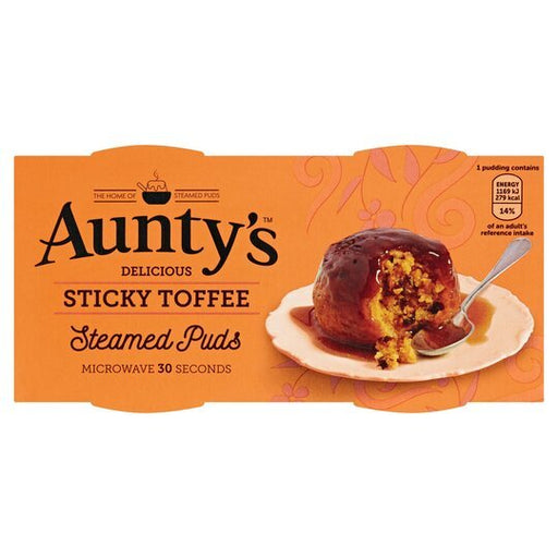 Aunty's Sticky Toffee Pudding - 200g | British Store Online | The Great British Shop