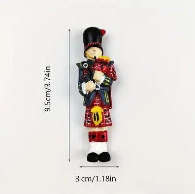 Bagpiper Magnet | British Store Online | The Great British Shop
