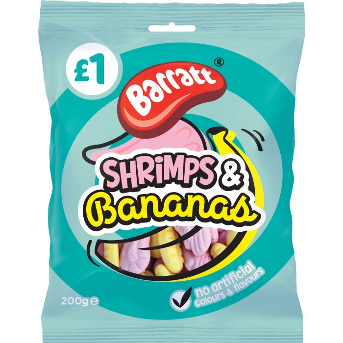 Barratt Shrimp And Bananas - 150g | British Store Online | The Great British Shop