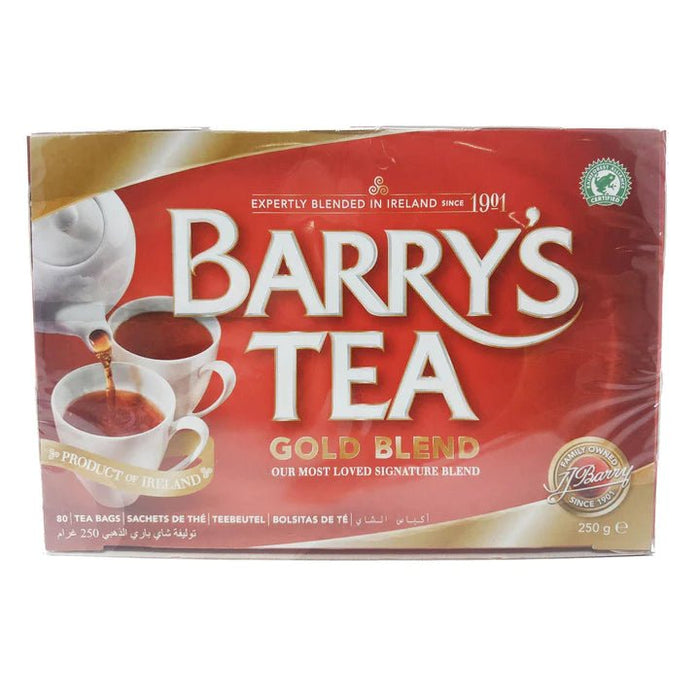 Barry's Gold Tea - 80 Bags | British Store Online | The Great British Shop