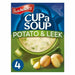 Batchelors Cup A Soup Leek And Potato - 4 Pack 107g | British Store Online | The Great British Shop