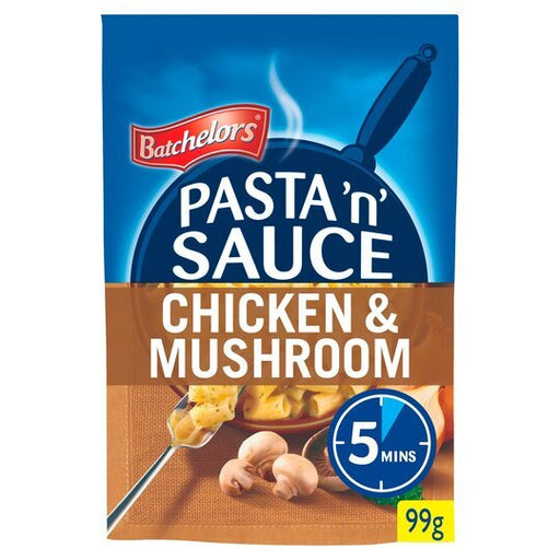 Batchelors Pasta'N'Sauce Chicken & Mushroom - 99g | British Store Online | The Great British Shop