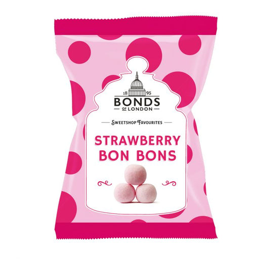 Bonds Strawberry Bon Bons - 150g | British Store Online | The Great British Shop
