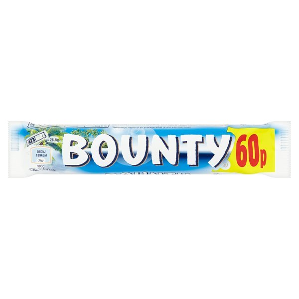 Bounty Milk Twin 57g | British Store Online | The Great British Shop