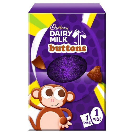 Cadbury Buttons Medium Egg - 128g | British Store Online | The Great British Shop