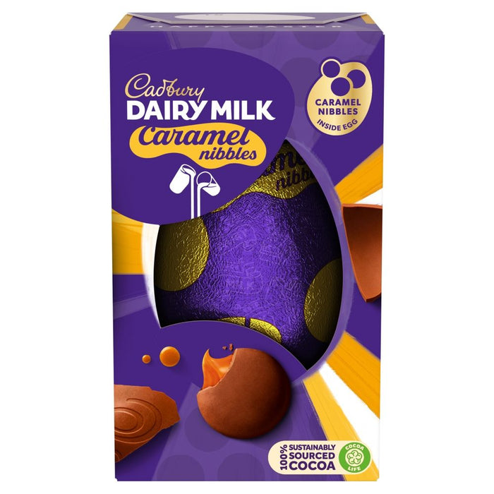 Cadbury Caramel Nibbles Egg - 96g | British Store Online | The Great British Shop