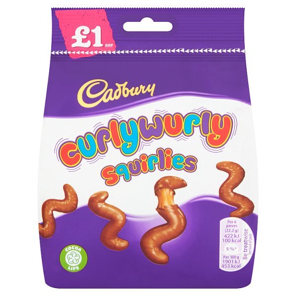 Cadbury Curly Wurly Squirles - 95g | British Store Online | The Great British Shop