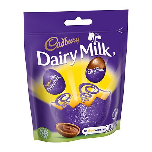 Cadbury Dairy Milk Mini Eggs - 77g | British Store Online | The Great British Shop