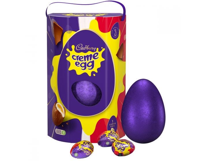Cadbury Easter Creme Egg Thoughtful Gesture - 275g | British Store Online | The Great British Shop