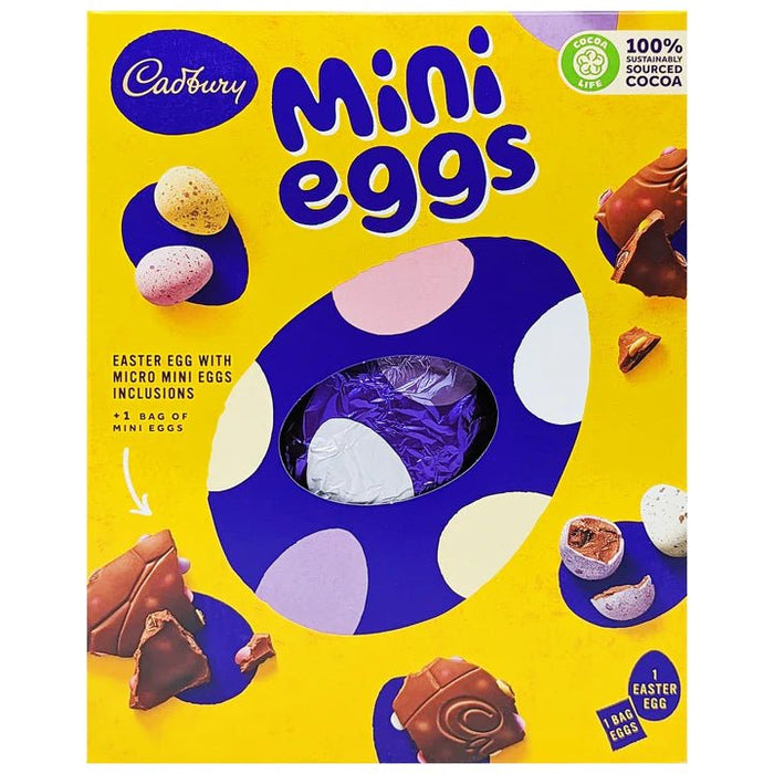Cadbury Mini Eggs Giant Inclusion Egg - 507g | British Store Online | The Great British Shop