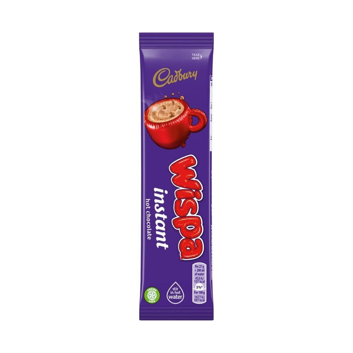 Cadbury Wispa Hot Chocolate Sachet - 27g | British Store Online | The Great British Shop