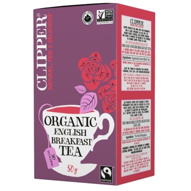 Clipper Organic English Breakfast Tea | British Store Online | The Great British Shop