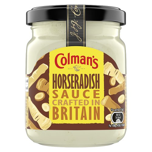 Colman's Horseradish Sauce - 136g | British Store Online | The Great British Shop