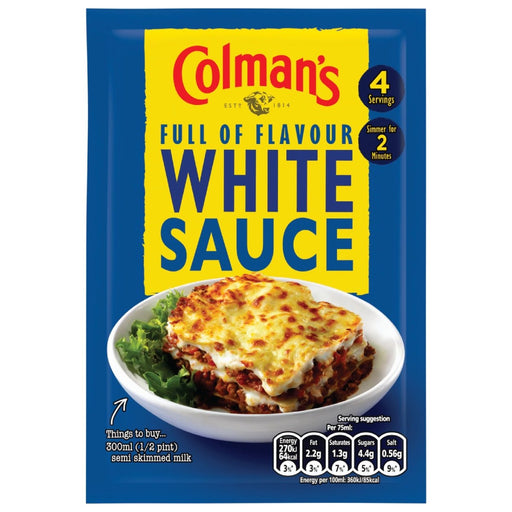 Colman's White Sauce - 25g | British Store Online | The Great British Shop