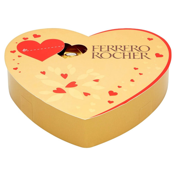 FERRERO ROCHER VALENTINE'S DAY HEART SHAPED BOX 10 PACK | British Store Online | The Great British Shop