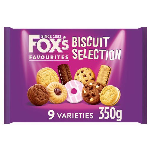 Foxs Favourites Biscuit Selection - 350g | British Store Online | The Great British Shop
