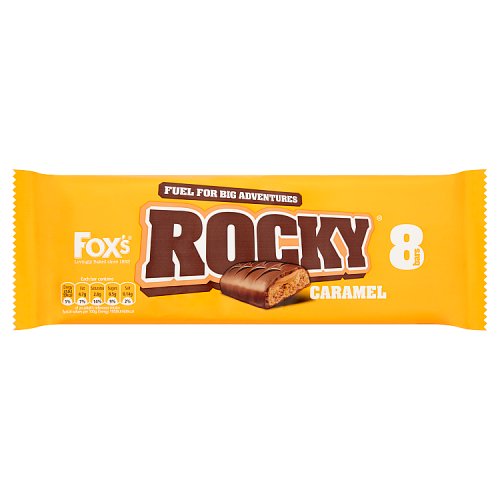 Fox's Rocky Caramel - 8 Pack | British Store Online | The Great British Shop