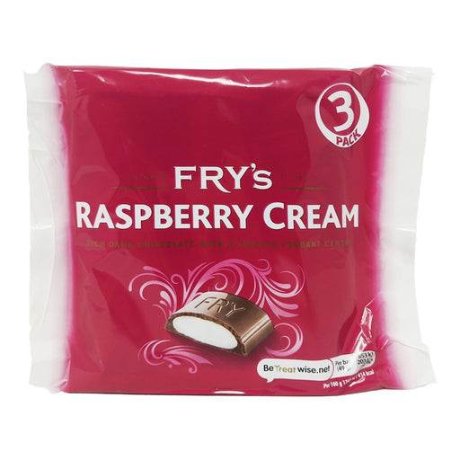 Fry's Raspberry Cream - 3 Pack 140g | British Store Online | The Great British Shop