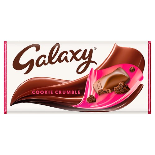Galaxy Cookie Crumble - 114g | British Store Online | The Great British Shop