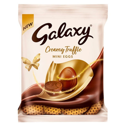Galaxy Creamy Truffle Mini Eggs - 74g | British Store Online | The Great British Shop