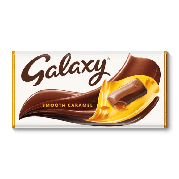 Galaxy Smooth Caramel - 135g | British Store Online | The Great British Shop