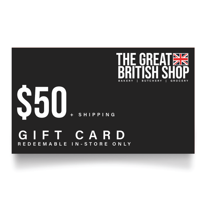 Halifax Location Gift Card | British Store Online | The Great British Shop