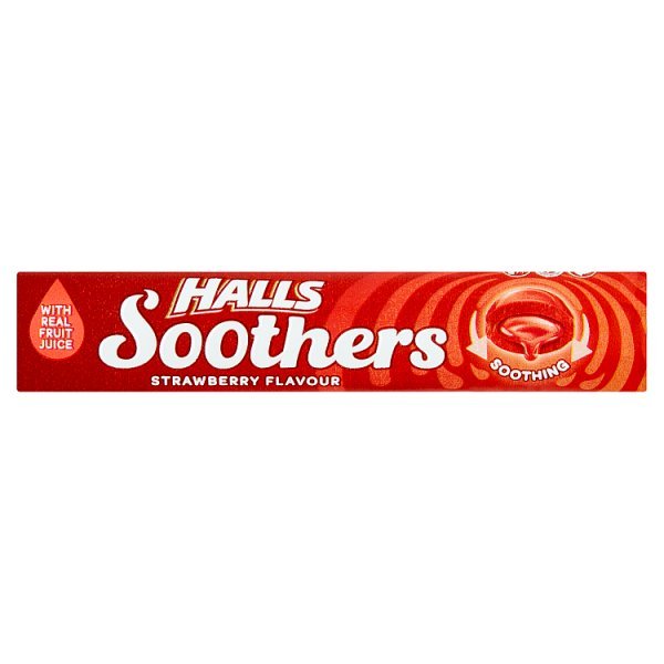 Halls Soothers Strawberry | British Store Online | The Great British Shop