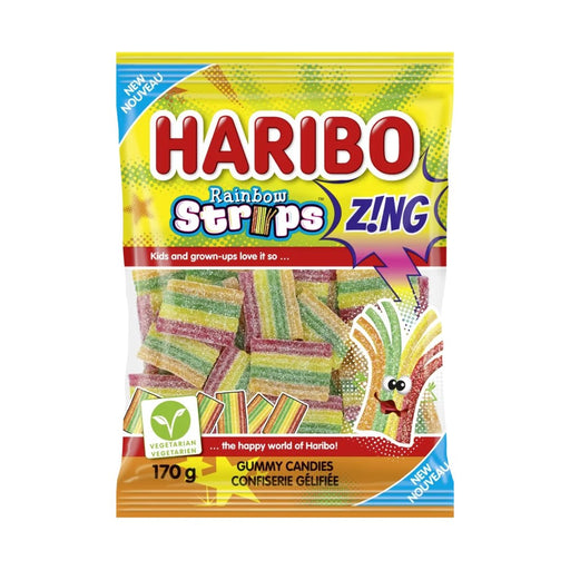 Haribo Rainbow Strips - 150g | British Store Online | The Great British Shop
