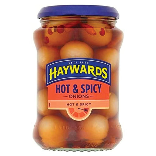 Haywards Hot & Spicy Onions - 400g | British Store Online | The Great British Shop