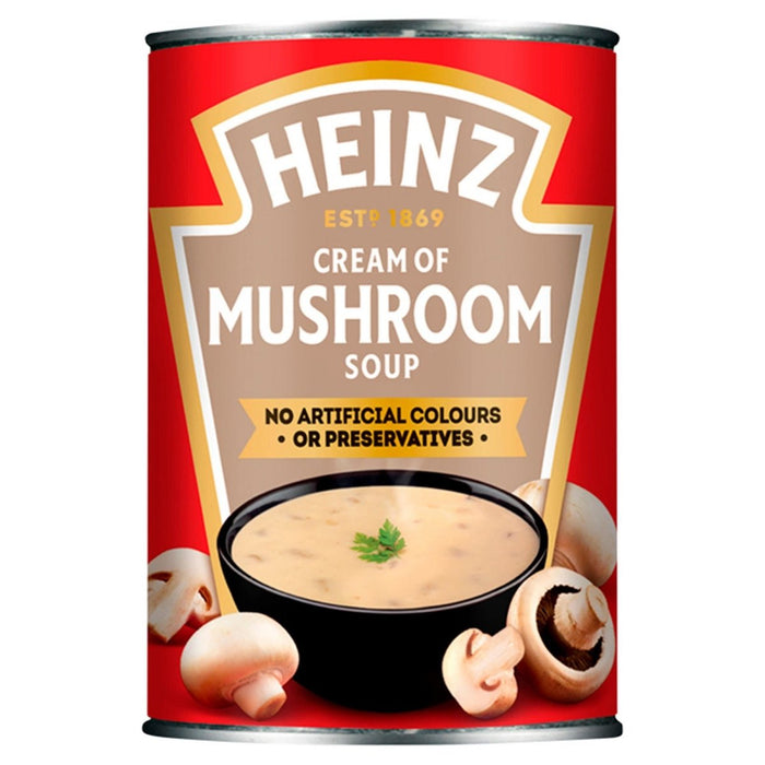 Heinz Cream of Mushroom Soup | British Store Online | The Great British Shop