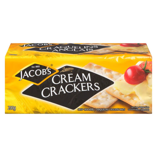 Jacobs Cream Crackers - 200g | British Store Online | The Great British Shop