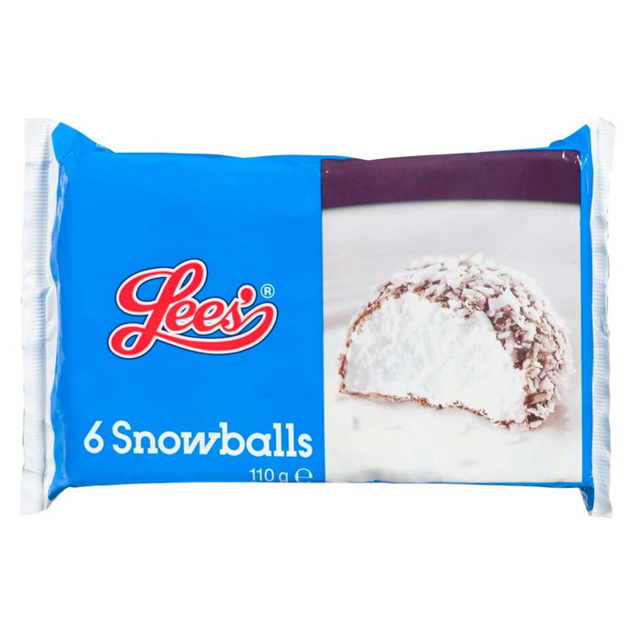 Lees Snowballs - 6 Pack | British Store Online | The Great British Shop