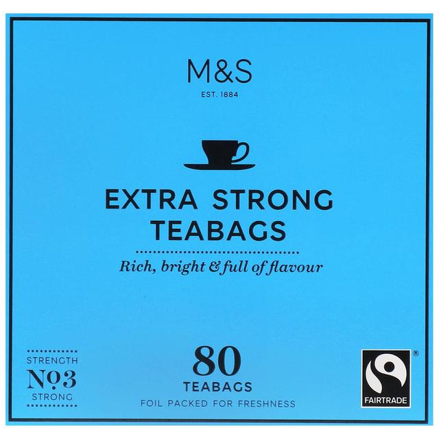 Marks & Spencer Extra Strong Tea - 80 Bags | British Store Online | The Great British Shop
