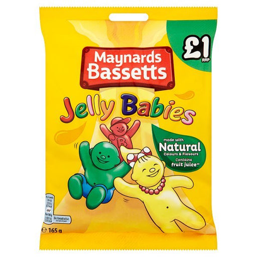 Maynards Bassetts Jelly Babies - 190g | British Store Online | The Great British Shop