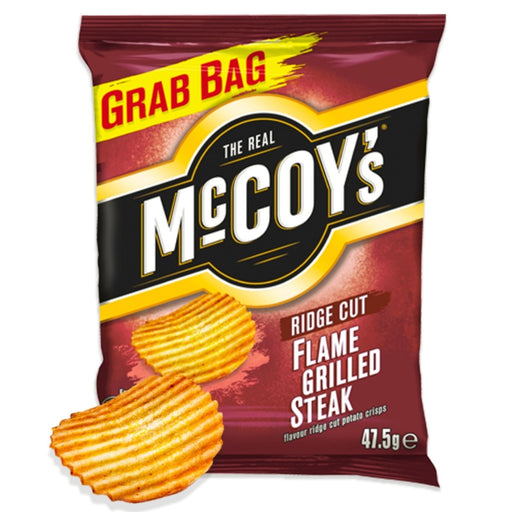 McCoys Flame Grilled Steak Grab Bag - 48g | British Store Online | The Great British Shop