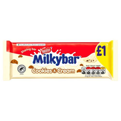 Milkybar Cookies & Cream - 90g | British Store Online | The Great British Shop