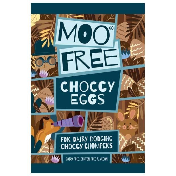 MOO FREE GLUTEN FREE & VEGAN MILK CHOCOLATE MINI EGGS 50G | British Store Online | The Great British Shop