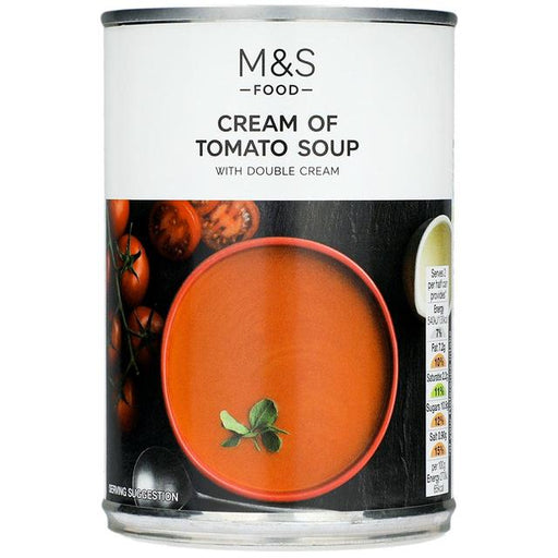 M&S Cream of Tomato Soup - 400g | British Store Online | The Great British Shop