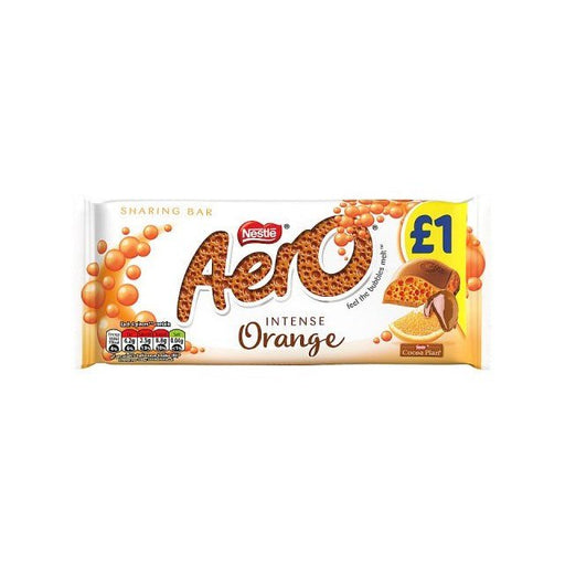 Nestle Aero Orange Chocolate - 90g | British Store Online | The Great British Shop